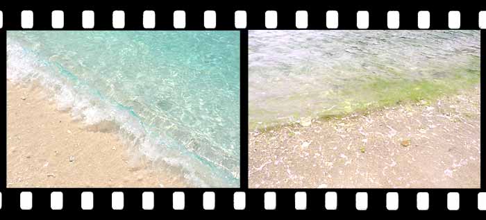 沖縄のきれいな海